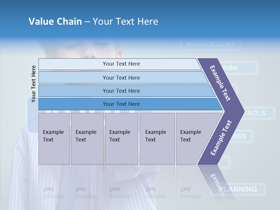 Controlling Controll Project PowerPoint Template