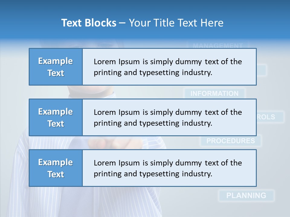 Controlling Controll Project PowerPoint Template