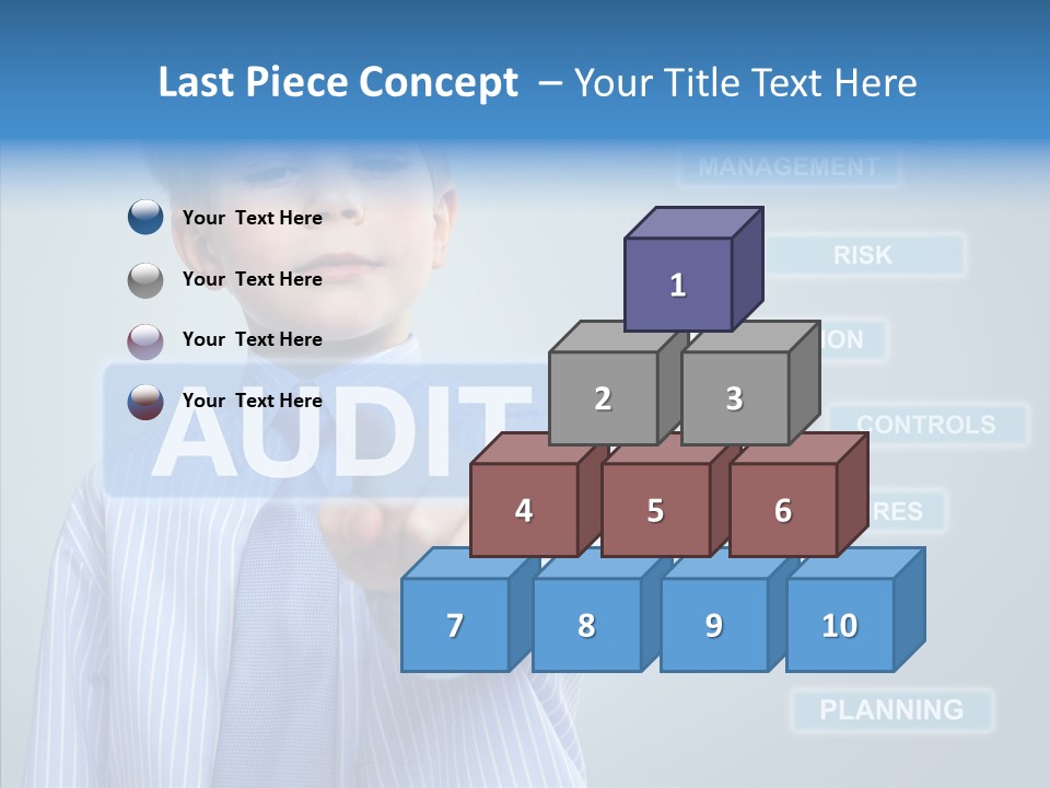 Controlling Controll Project PowerPoint Template