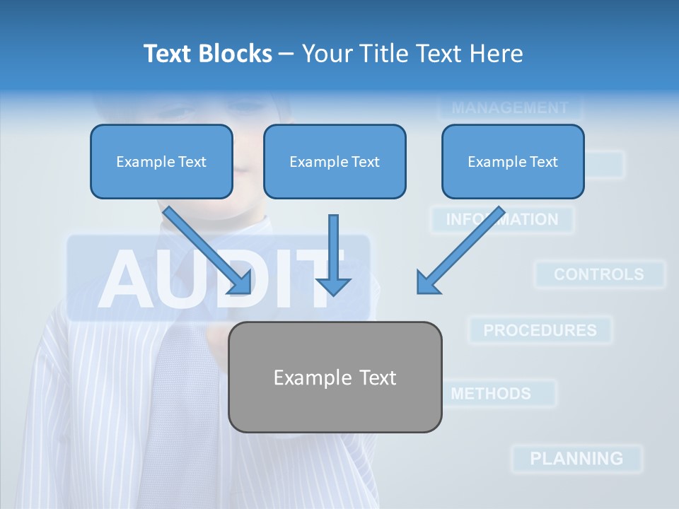 Controlling Controll Project PowerPoint Template