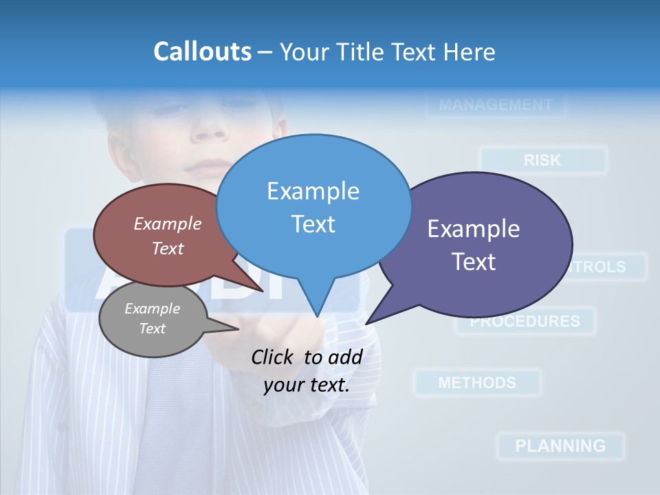 Controlling Controll Project PowerPoint Template