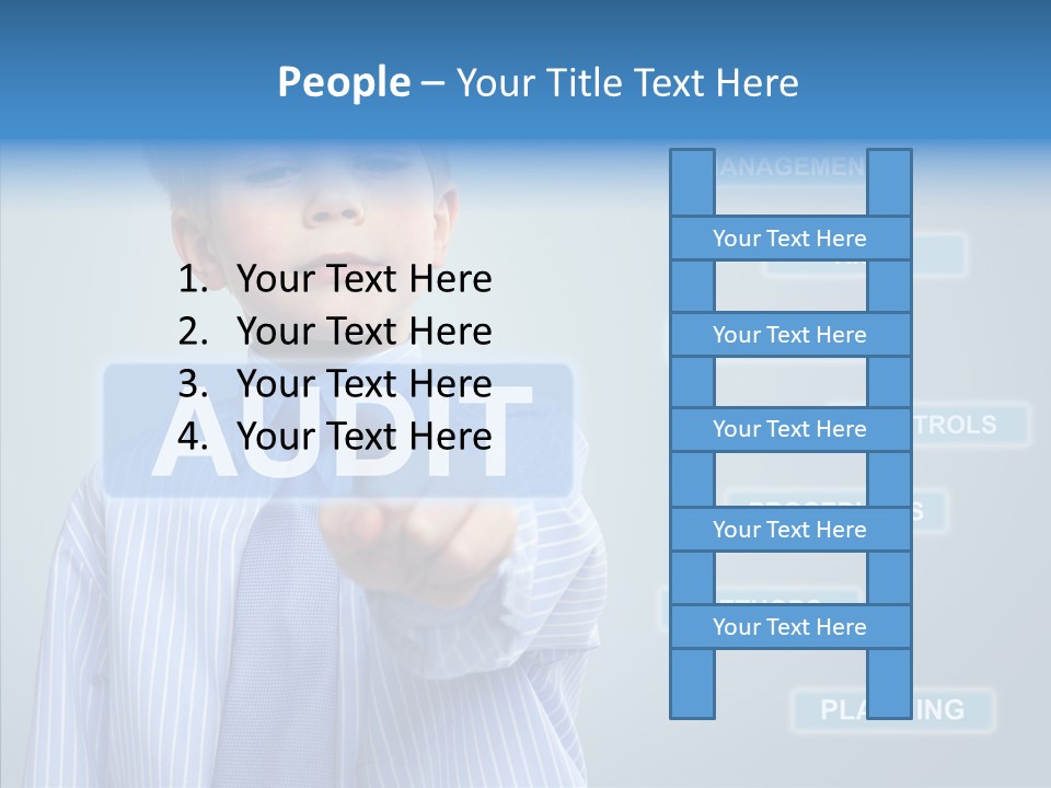 Controlling Controll Project PowerPoint Template