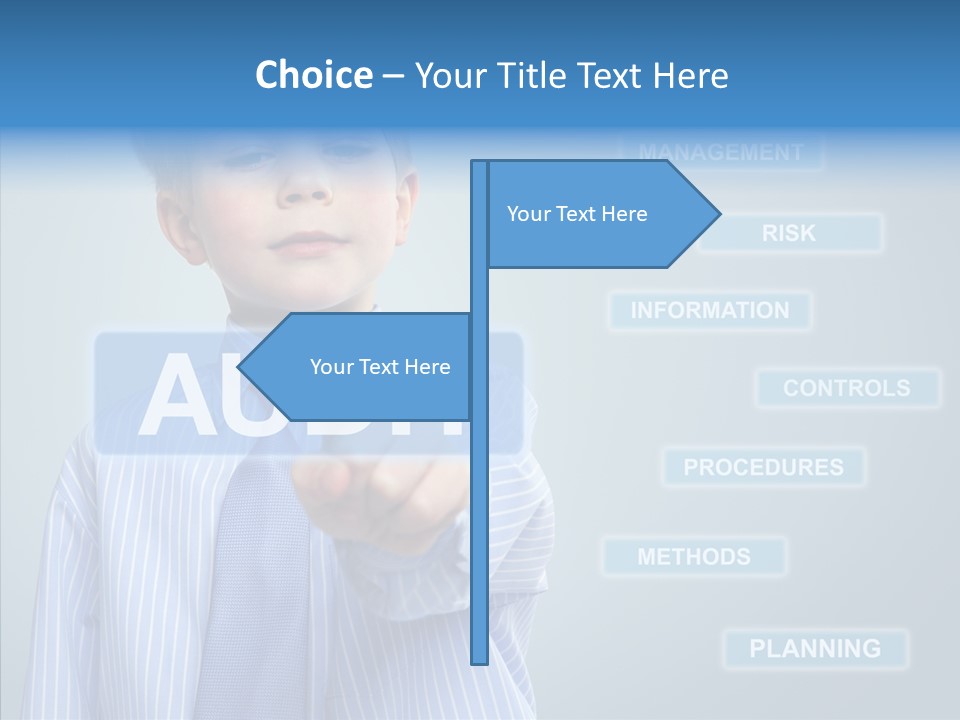 Controlling Controll Project PowerPoint Template