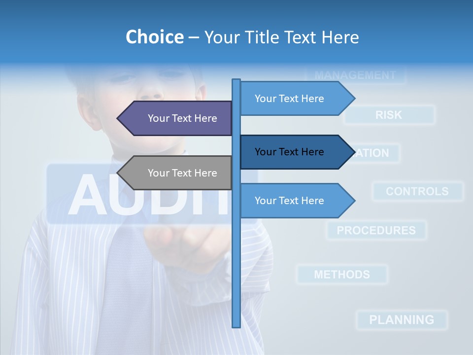 Controlling Controll Project PowerPoint Template