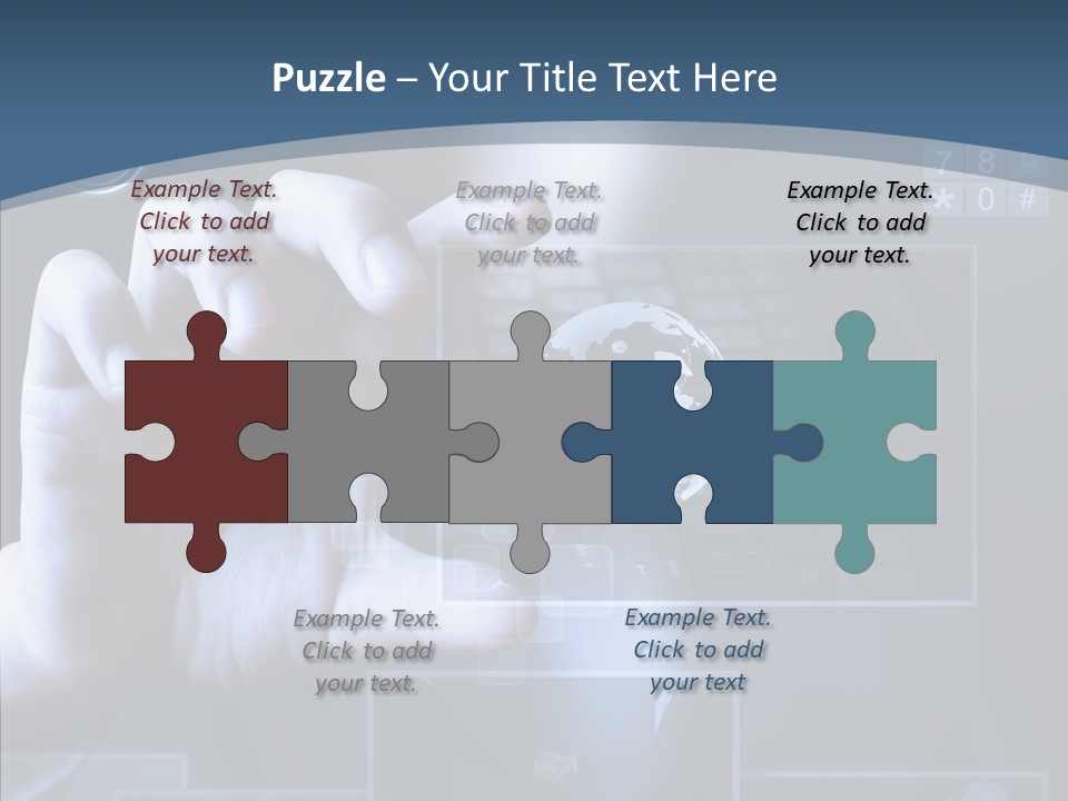 Communication Show Broadcasting PowerPoint Template