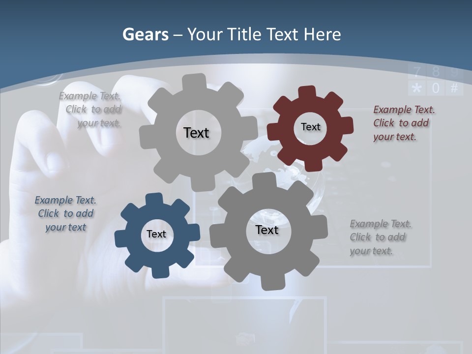 Communication Show Broadcasting PowerPoint Template