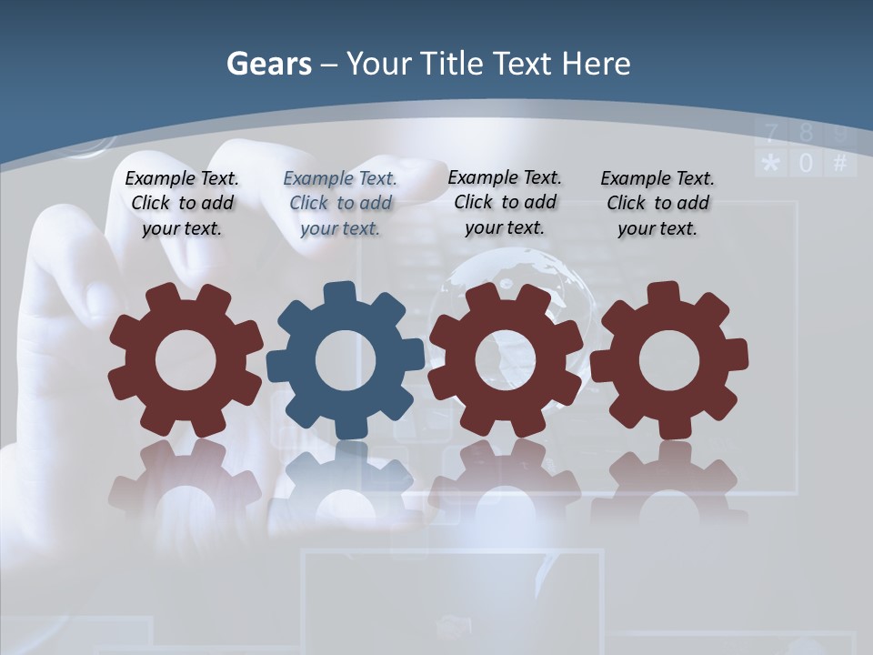 Communication Show Broadcasting PowerPoint Template