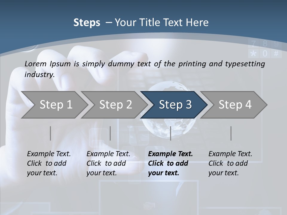 Communication Show Broadcasting PowerPoint Template
