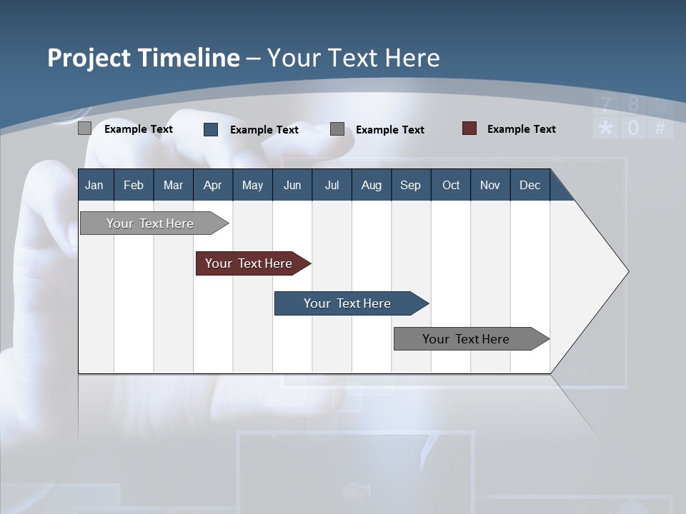 Communication Show Broadcasting PowerPoint Template