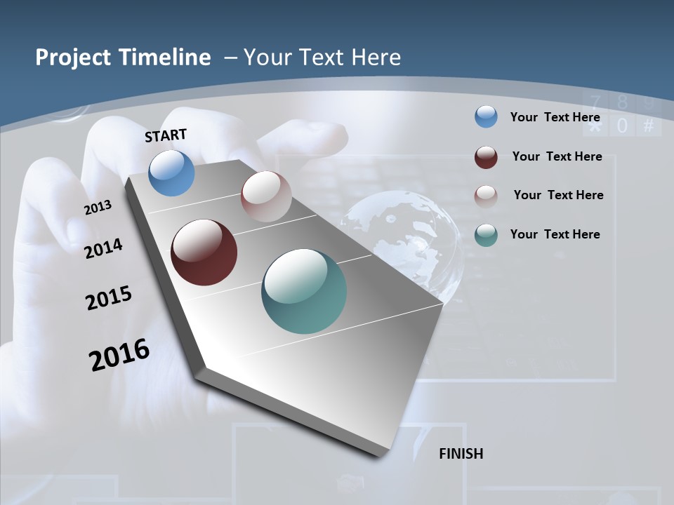 Communication Show Broadcasting PowerPoint Template