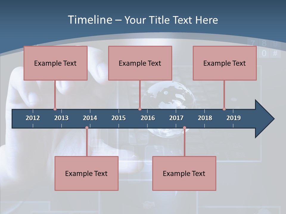 Communication Show Broadcasting PowerPoint Template