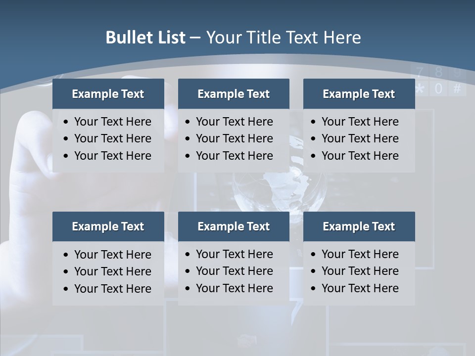 Communication Show Broadcasting PowerPoint Template