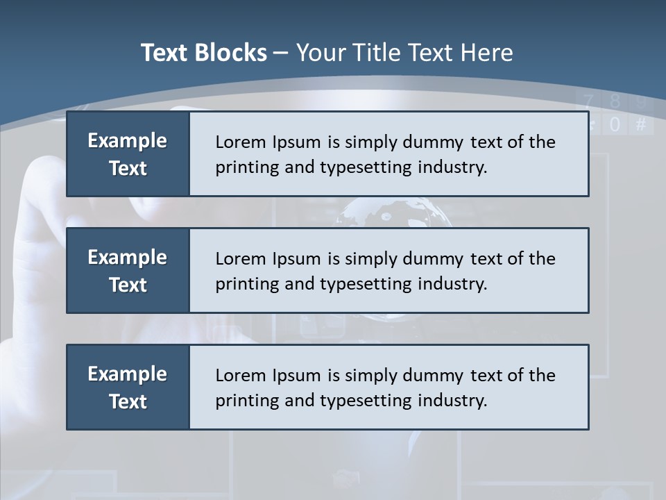 Communication Show Broadcasting PowerPoint Template
