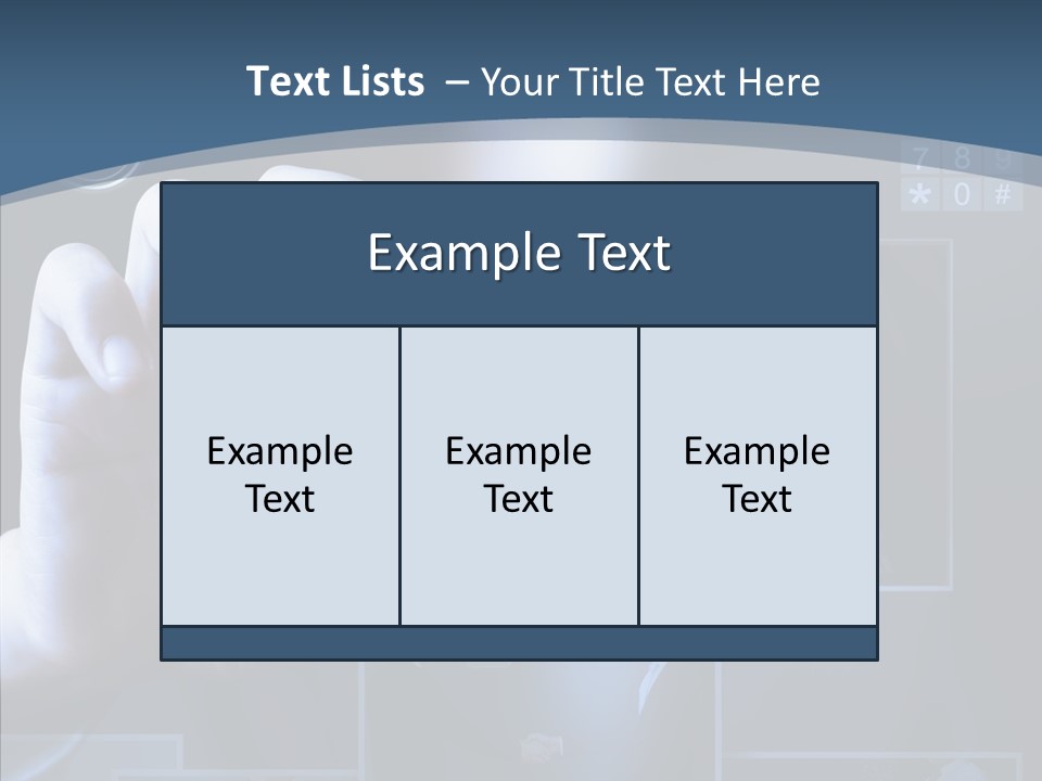 Communication Show Broadcasting PowerPoint Template