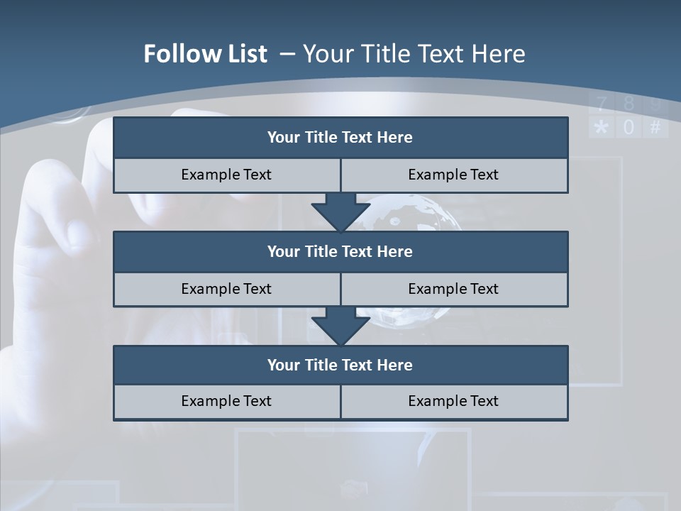 Communication Show Broadcasting PowerPoint Template