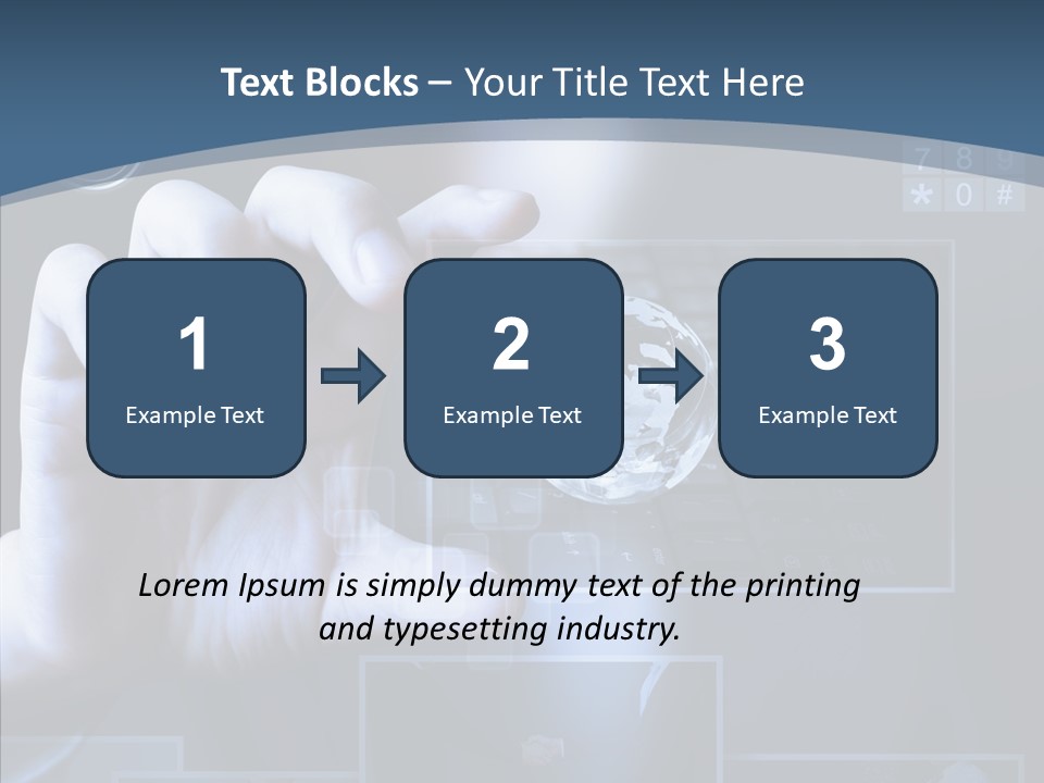 Communication Show Broadcasting PowerPoint Template