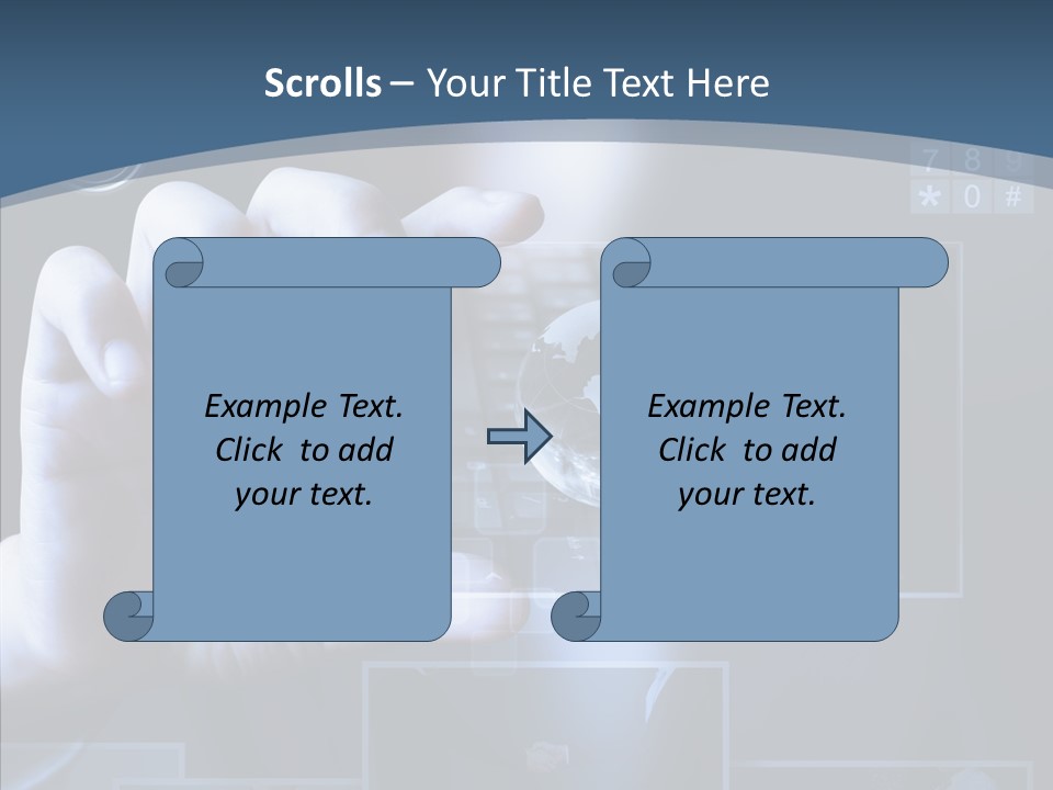 Communication Show Broadcasting PowerPoint Template