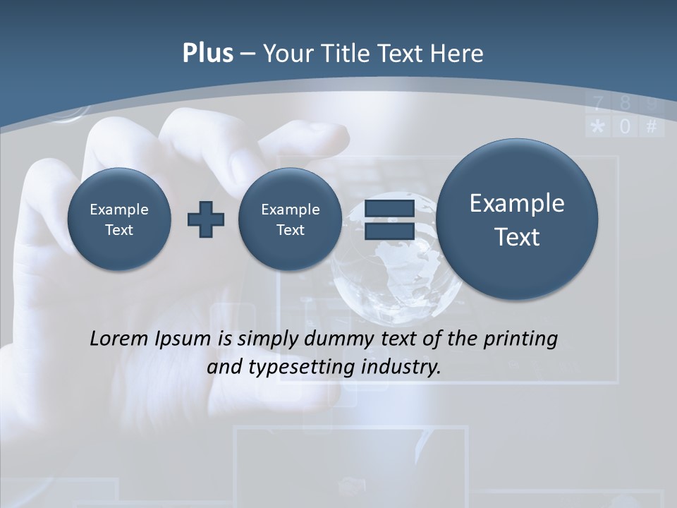 Communication Show Broadcasting PowerPoint Template