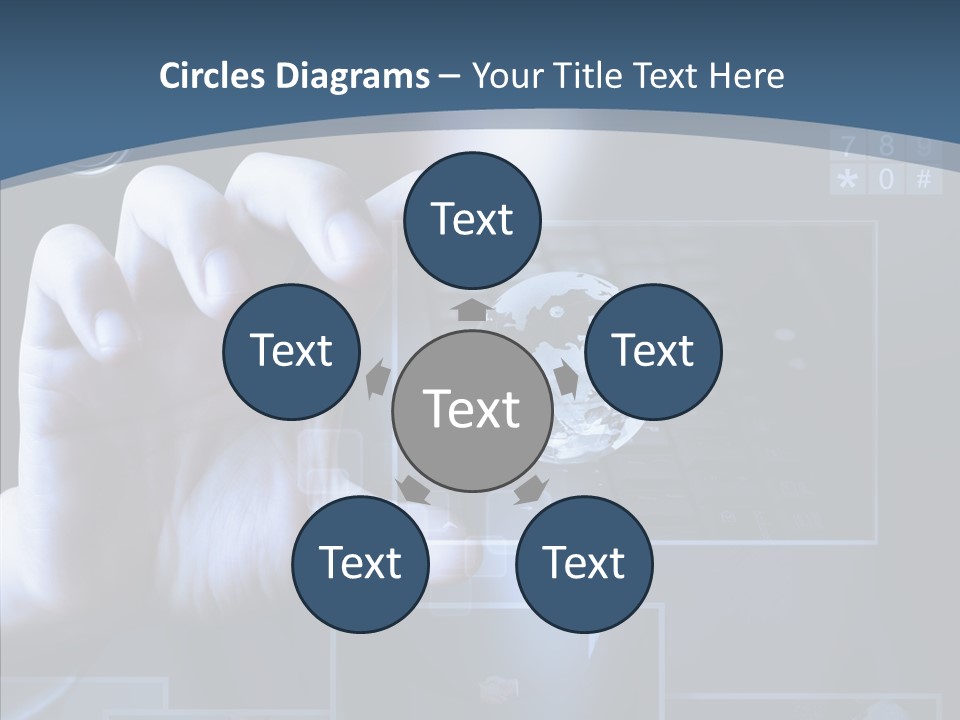 Communication Show Broadcasting PowerPoint Template
