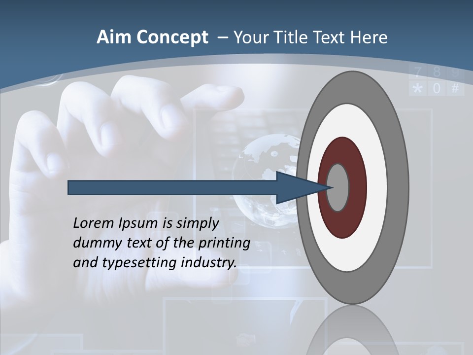 Communication Show Broadcasting PowerPoint Template
