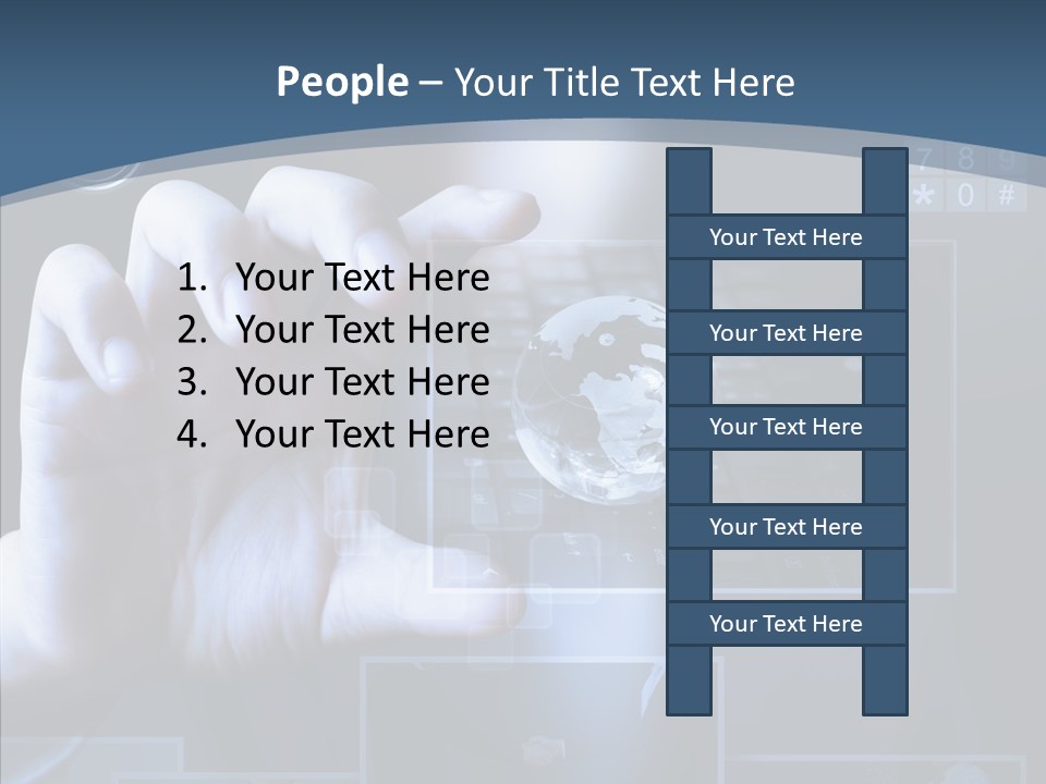 Communication Show Broadcasting PowerPoint Template