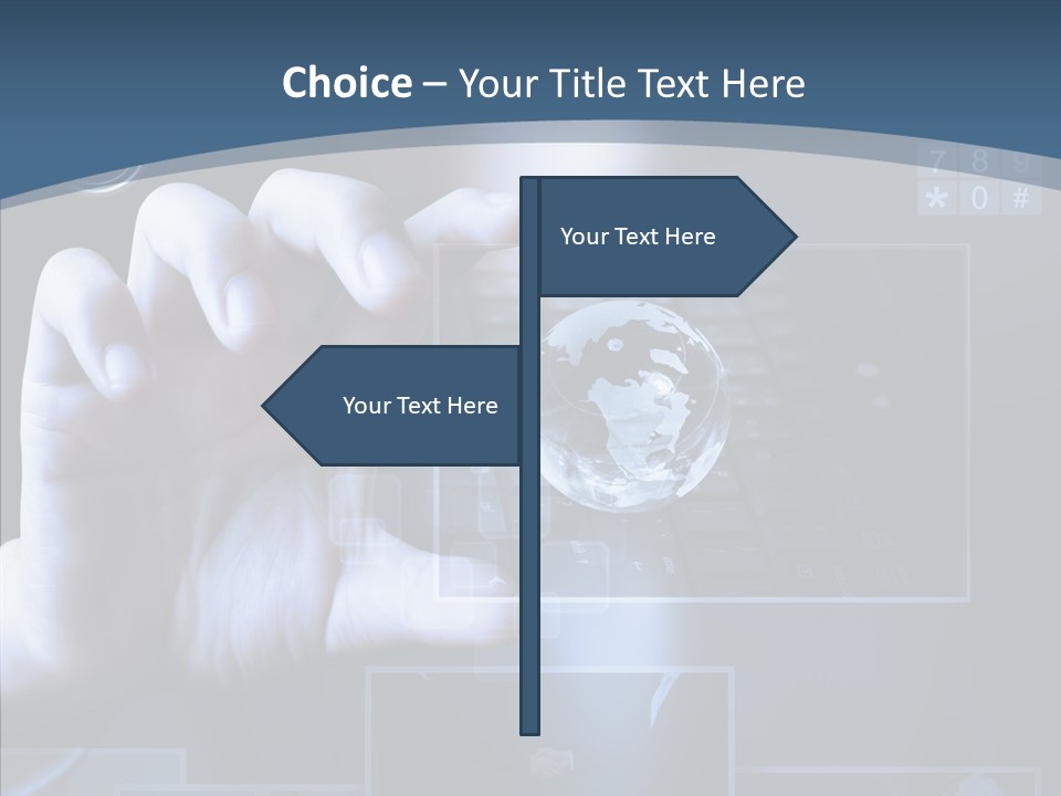 Communication Show Broadcasting PowerPoint Template