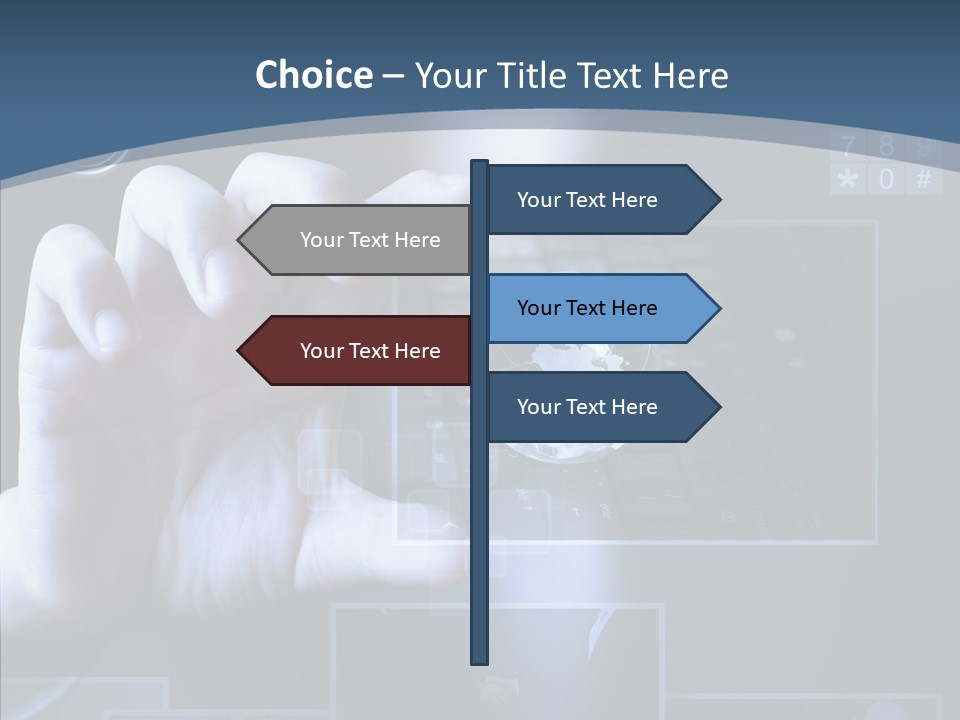 Communication Show Broadcasting PowerPoint Template