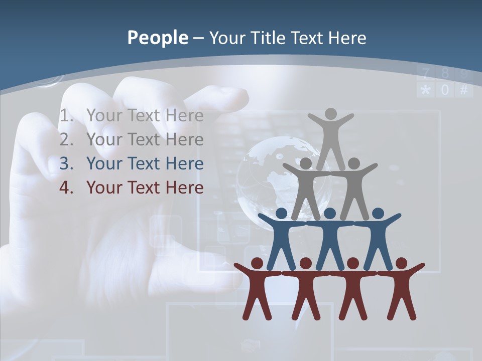 Communication Show Broadcasting PowerPoint Template