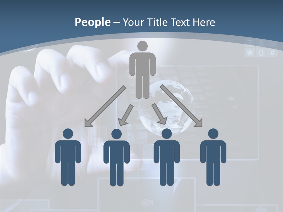 Communication Show Broadcasting PowerPoint Template