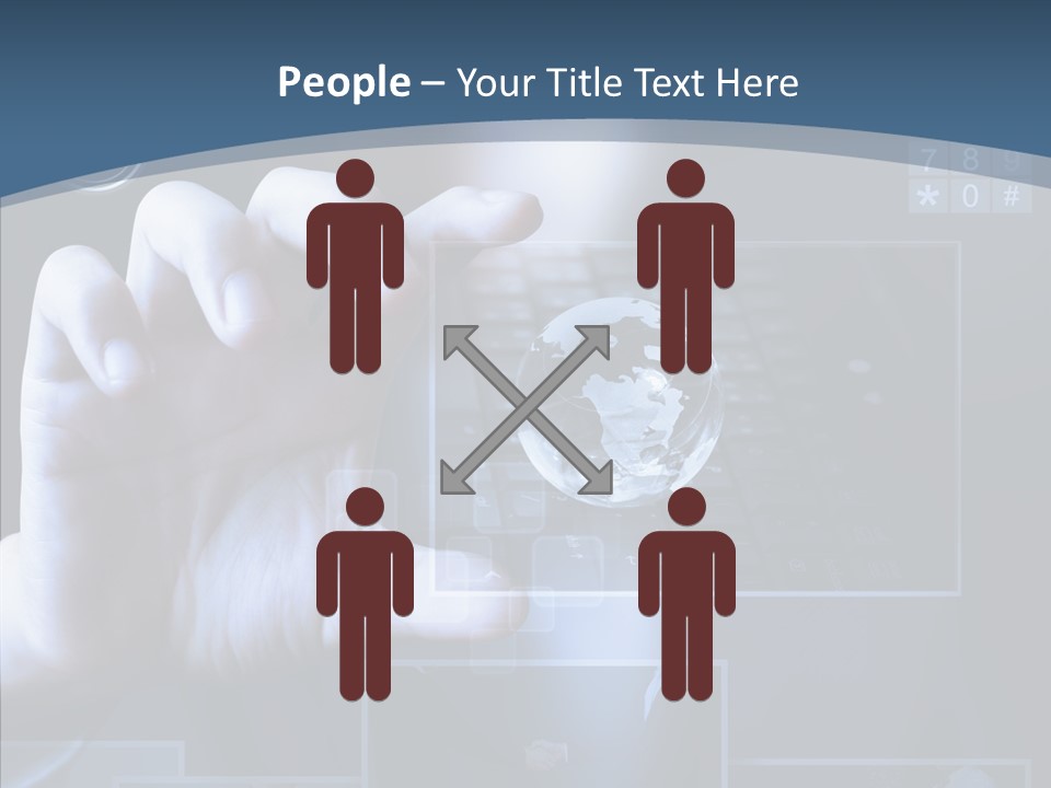 Communication Show Broadcasting PowerPoint Template