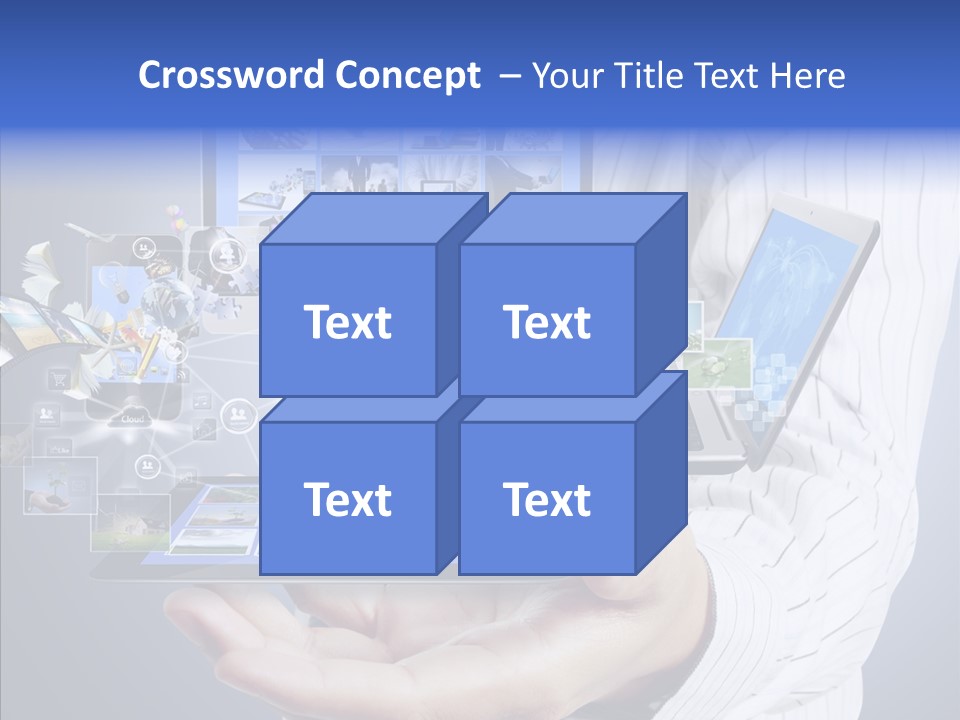 Mobile Business Computer PowerPoint Template