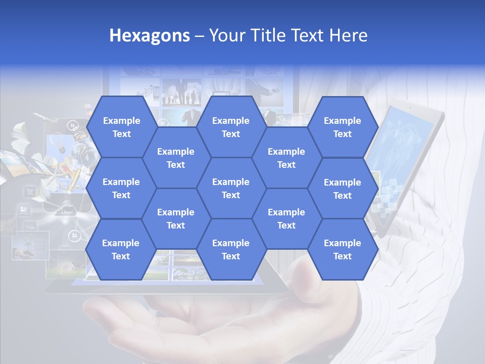 Mobile Business Computer PowerPoint Template