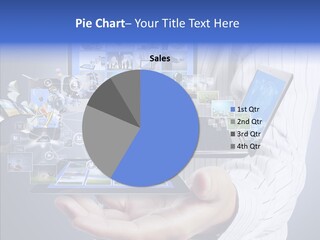 Mobile Business Computer PowerPoint Template