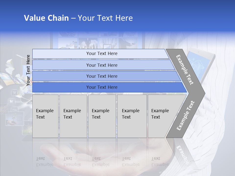 Mobile Business Computer PowerPoint Template