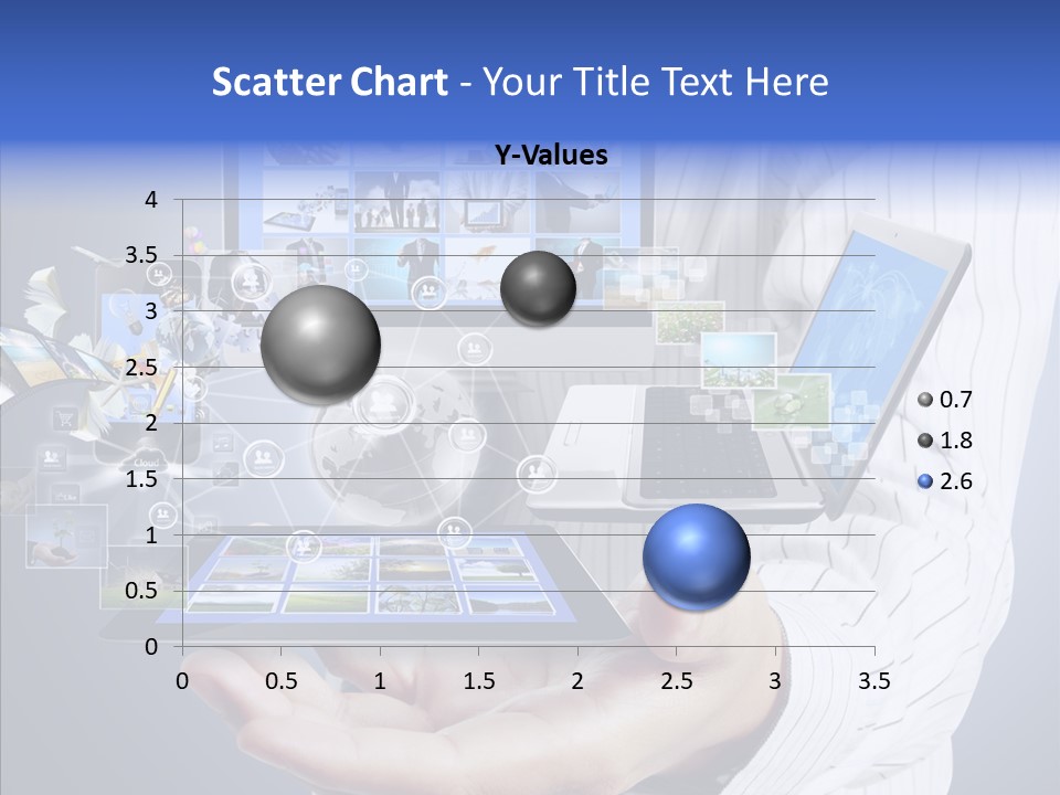 Mobile Business Computer PowerPoint Template