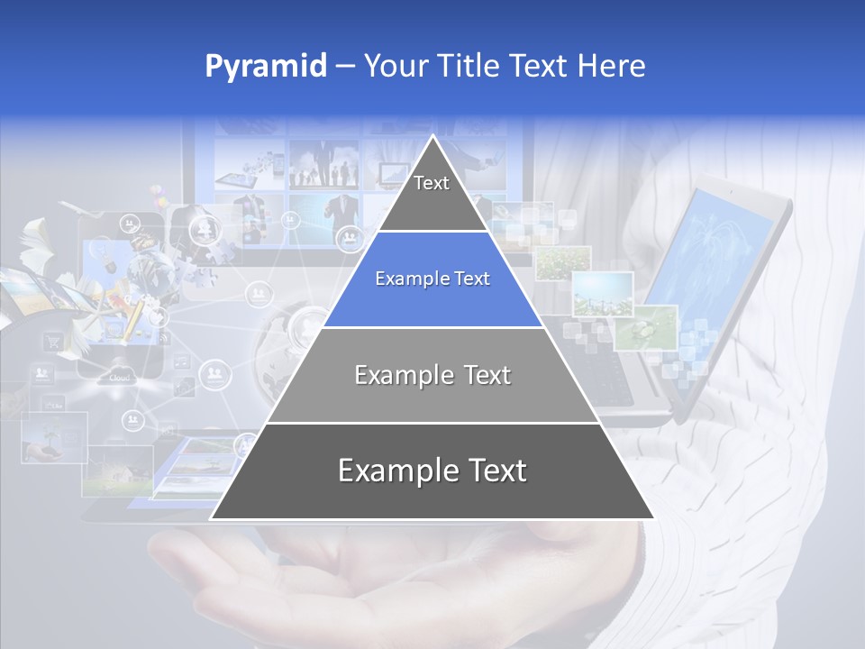 Mobile Business Computer PowerPoint Template