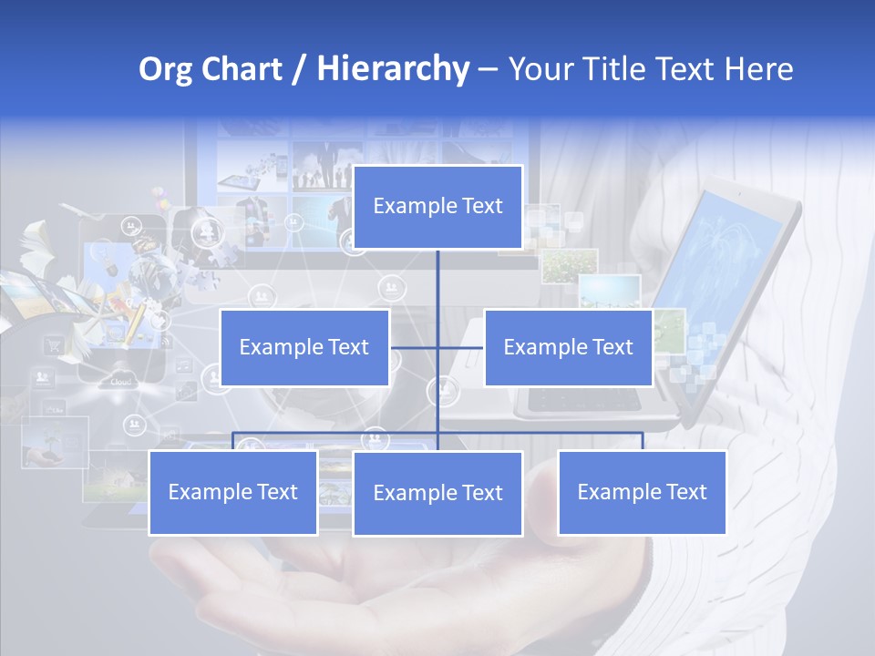 Mobile Business Computer PowerPoint Template
