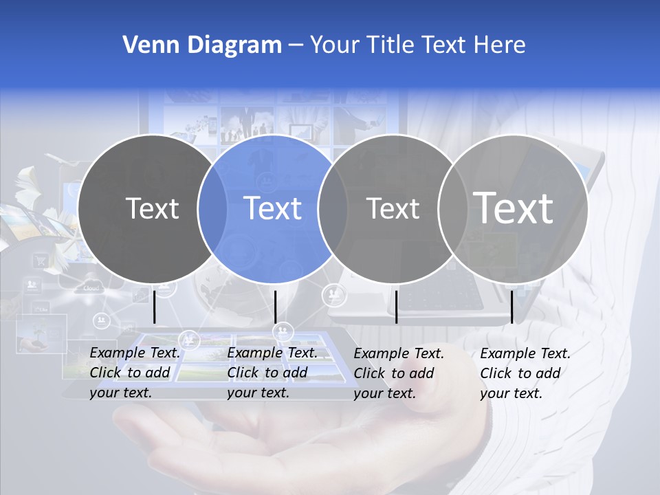 Mobile Business Computer PowerPoint Template