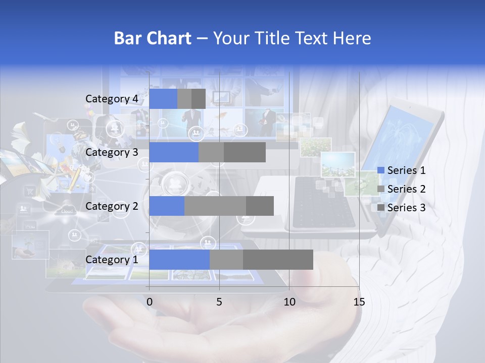 Mobile Business Computer PowerPoint Template
