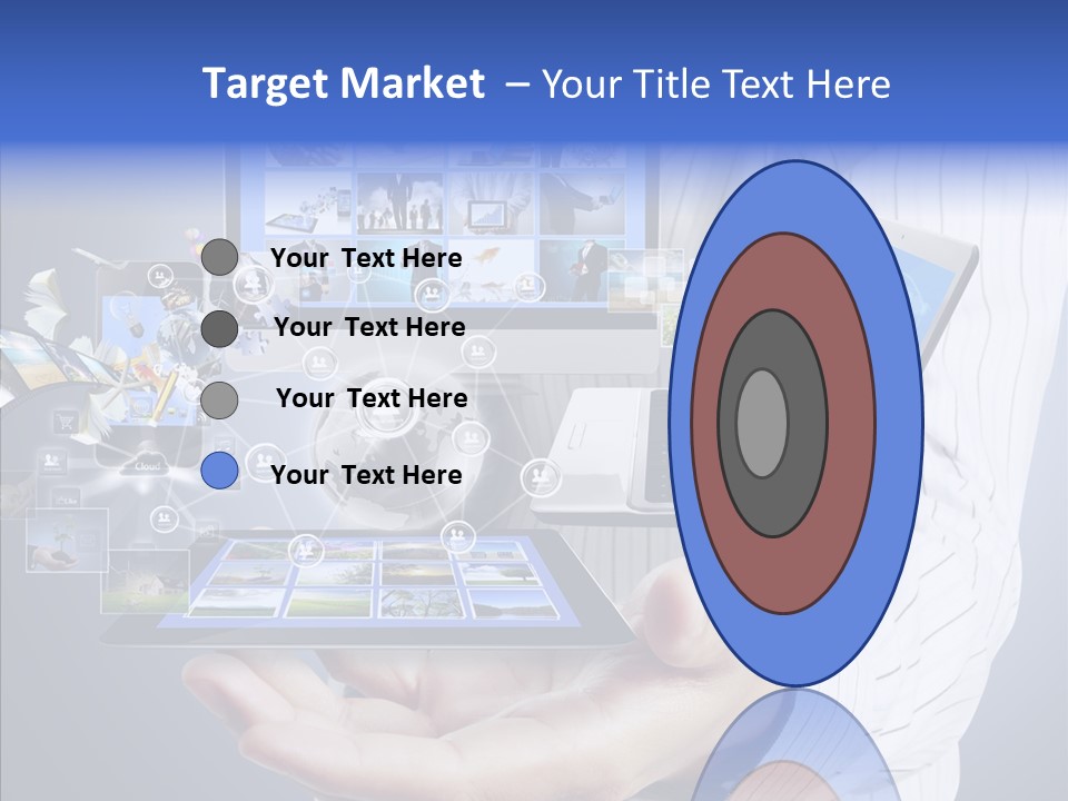 Mobile Business Computer PowerPoint Template