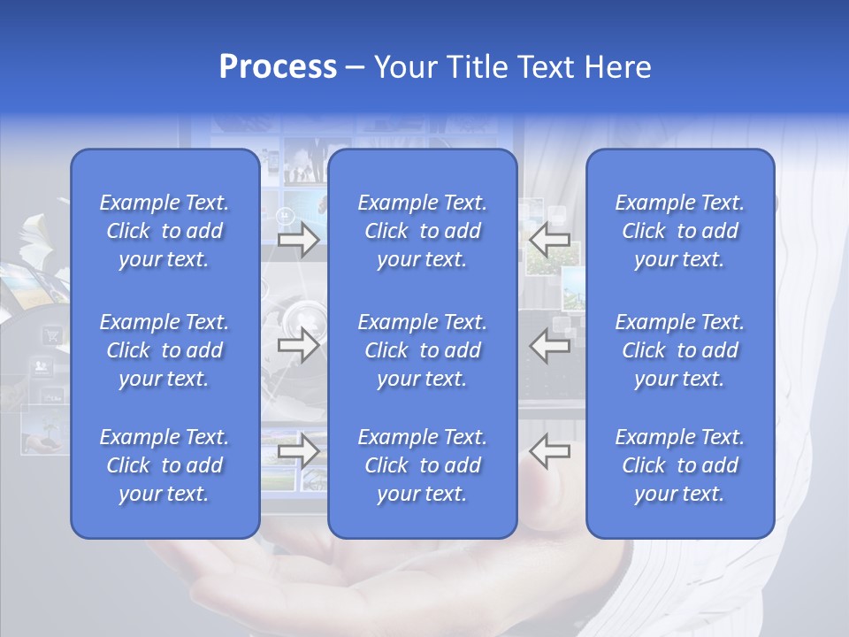 Mobile Business Computer PowerPoint Template