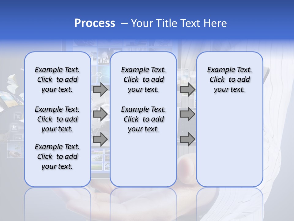 Mobile Business Computer PowerPoint Template