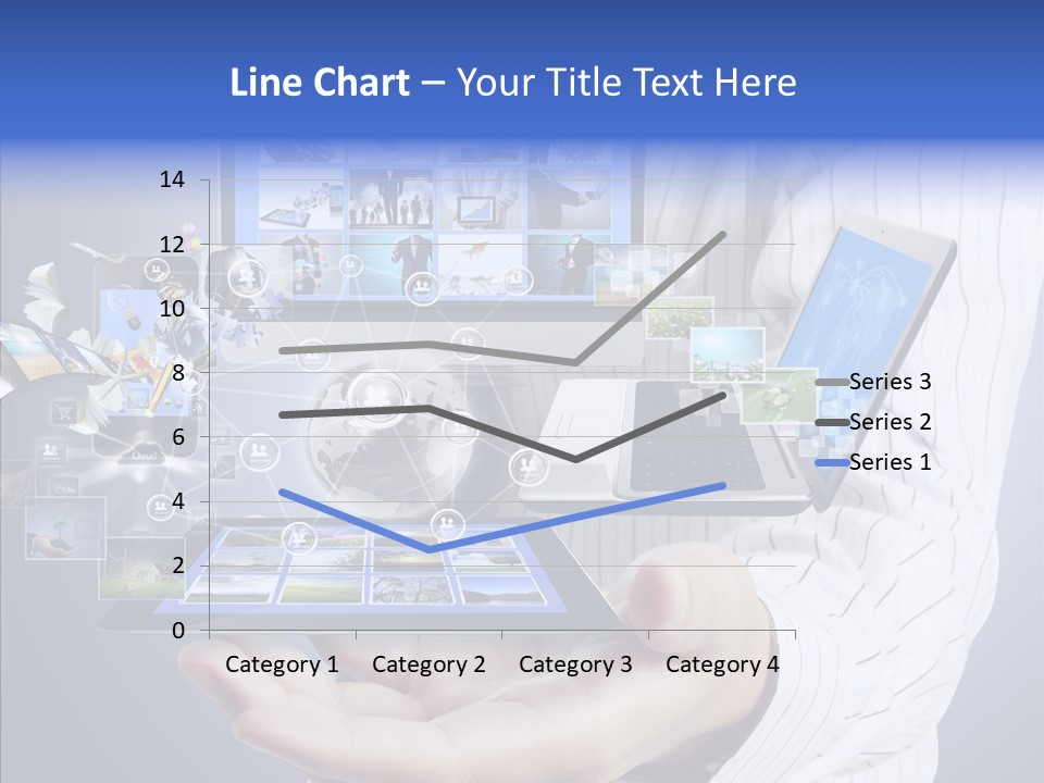 Mobile Business Computer PowerPoint Template
