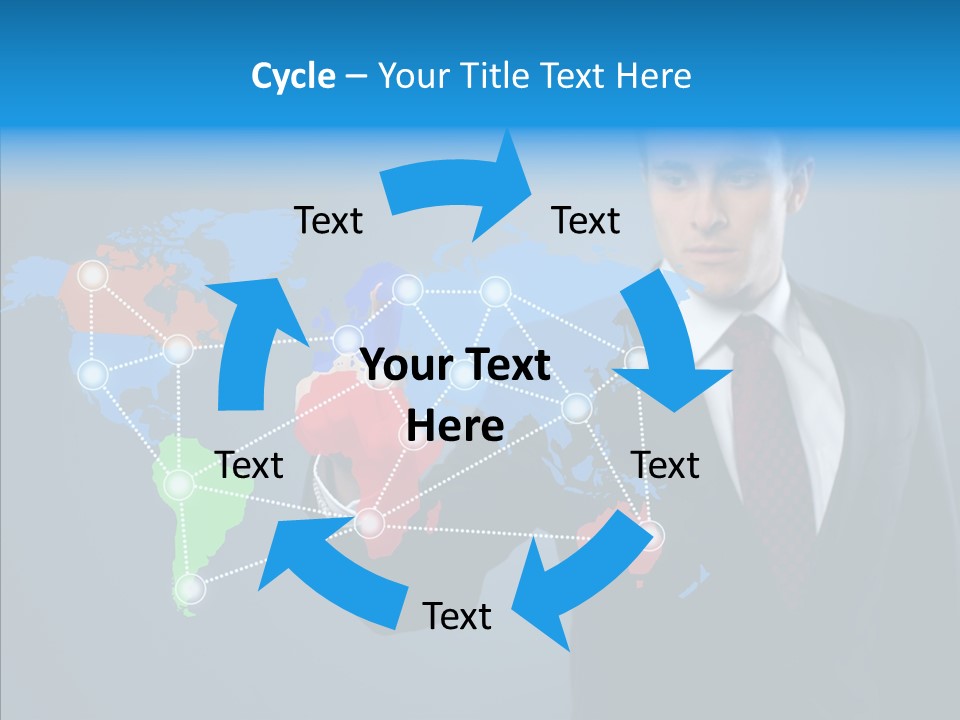 Concept Touch Technology PowerPoint Template