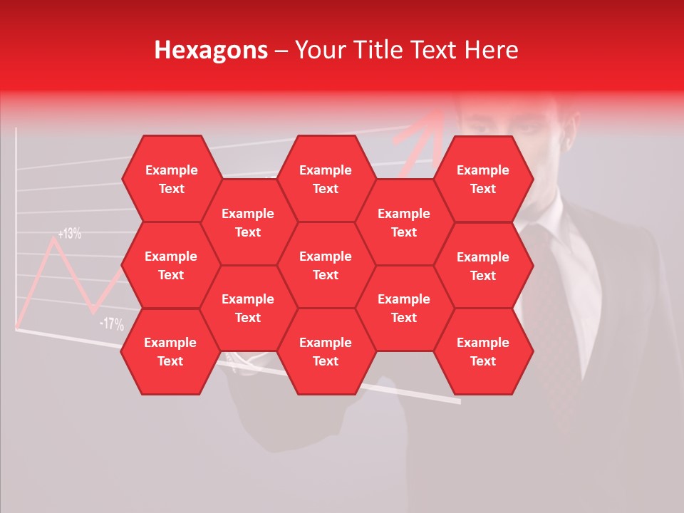 Crisis Businessman Profit PowerPoint Template