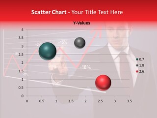 Crisis Businessman Profit PowerPoint Template