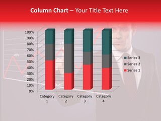 Crisis Businessman Profit PowerPoint Template