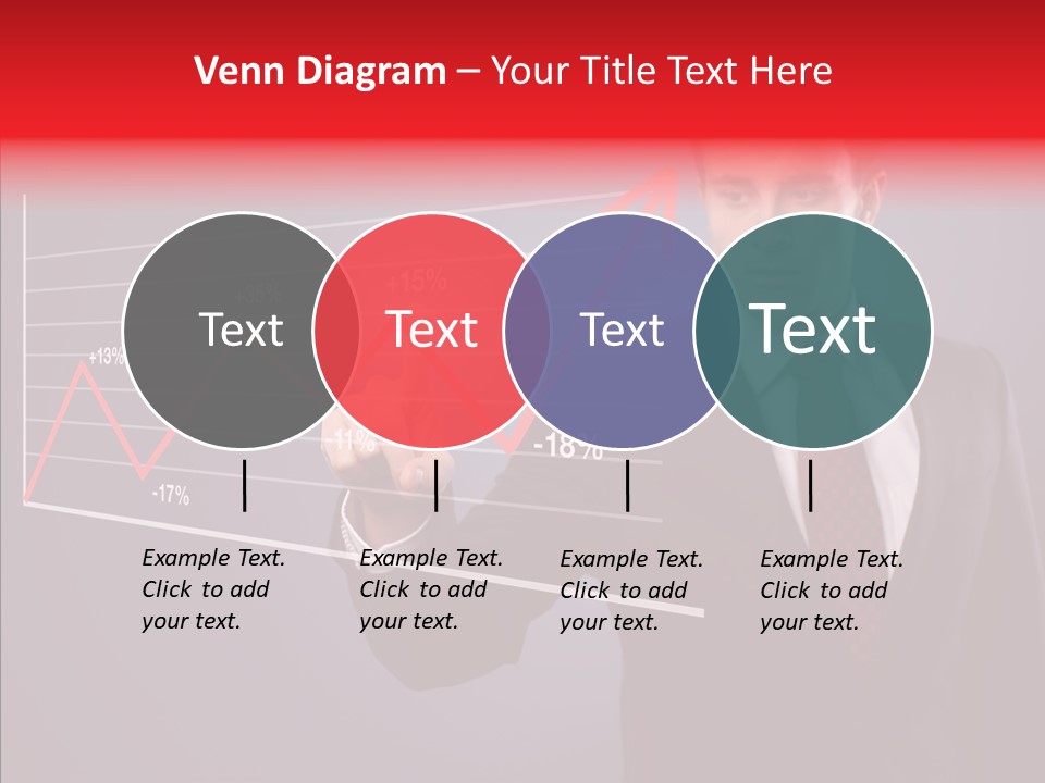 Crisis Businessman Profit PowerPoint Template