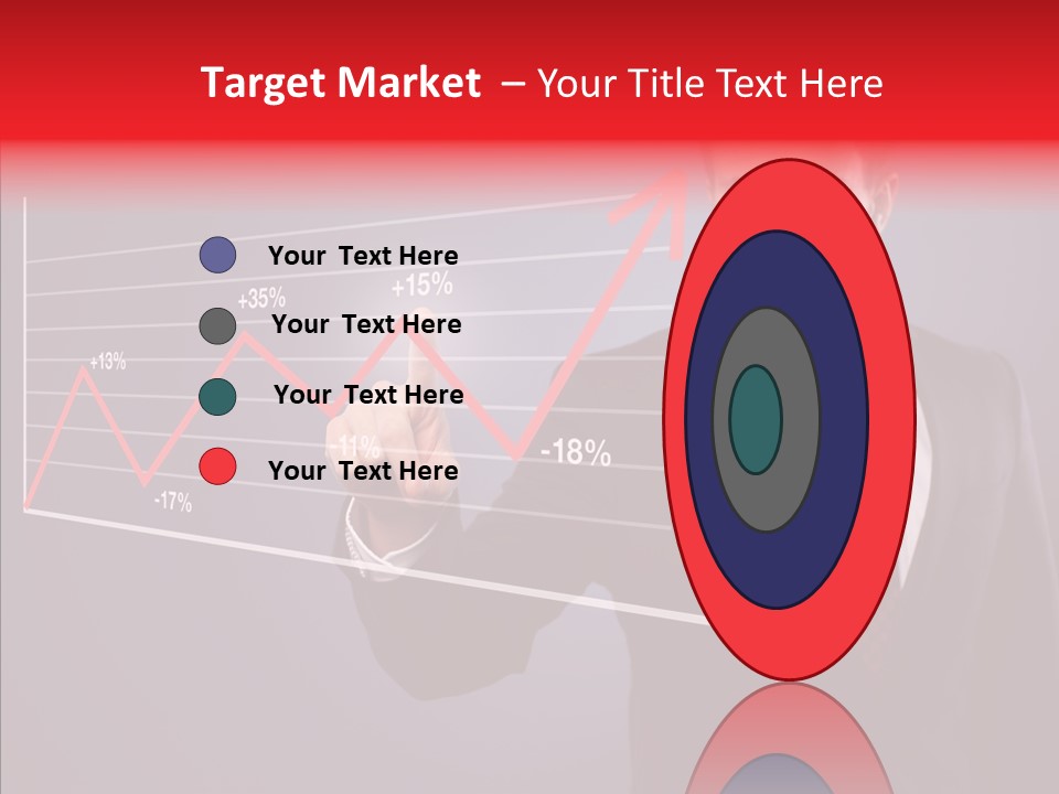 Crisis Businessman Profit PowerPoint Template