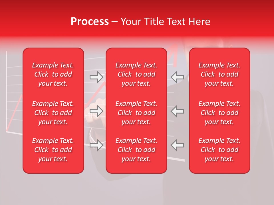 Crisis Businessman Profit PowerPoint Template